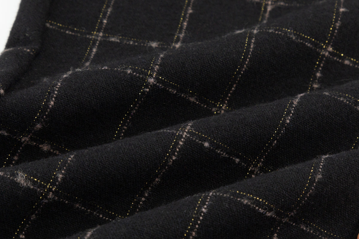 Amanda Trouser - Black Plaid