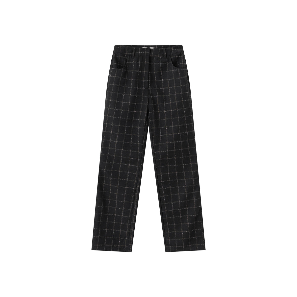 Amanda Trouser - Black Plaid