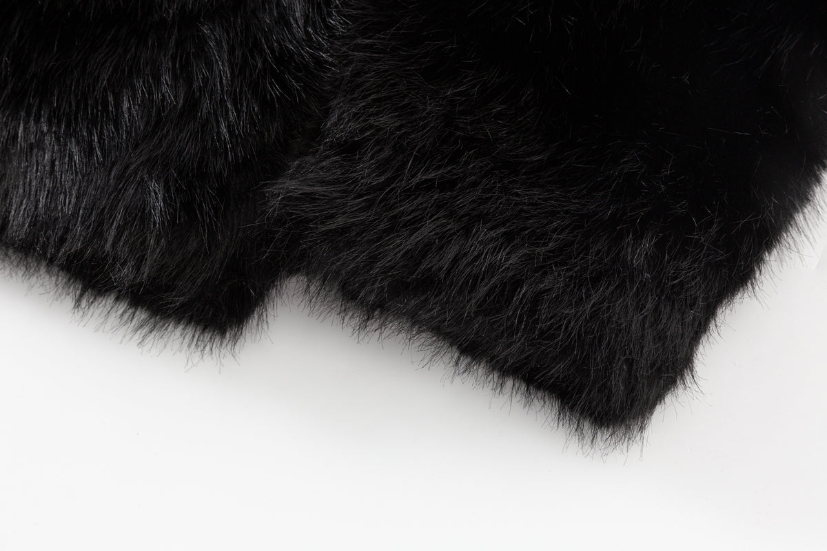 Fur Jacket - Black
