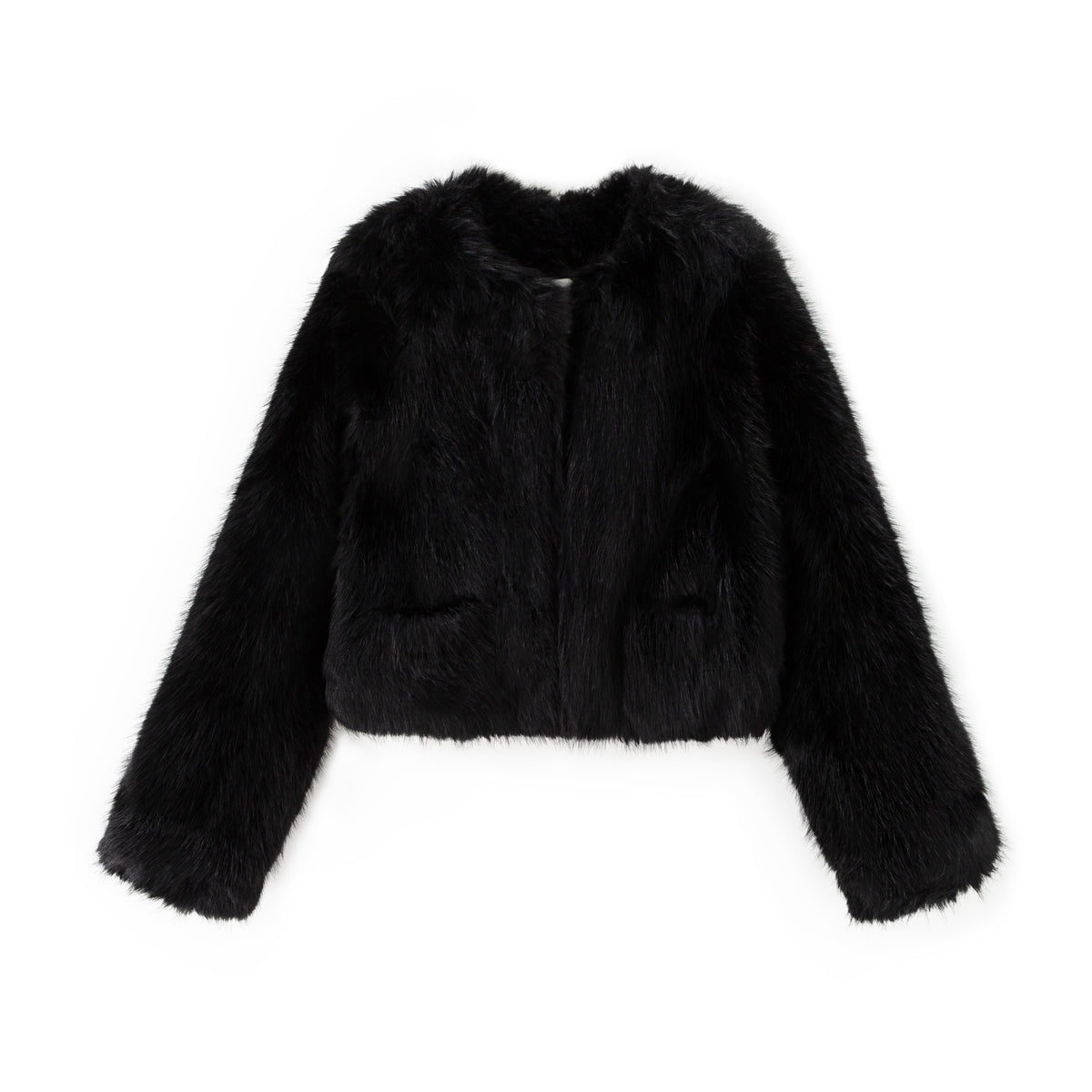 Fur Jacket - Black
