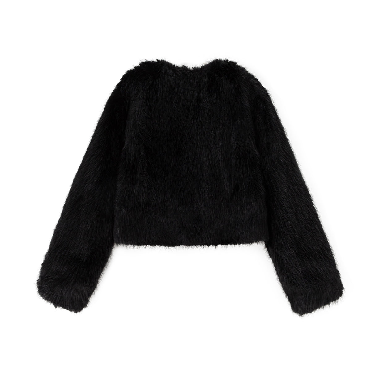 Fur Jacket - Black